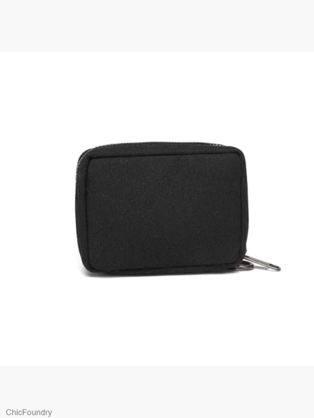 Canvas Wristlet Wallet with Detachable Wrist Strap - Compact Travel Purse